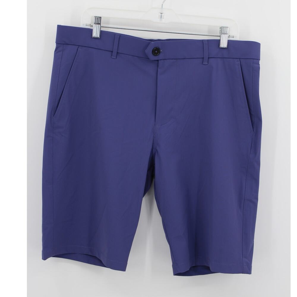 Greyson Montauk Purple Golf Shorts Performance Mens 35 Preppy Athletic